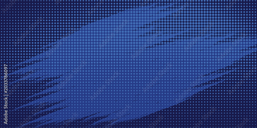 Fototapeta premium pop art comics sport style vector illustration Abstract background dark blue with modern corporate concept