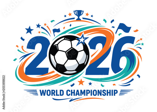Photos 2026 world championship soccer logo celebration
