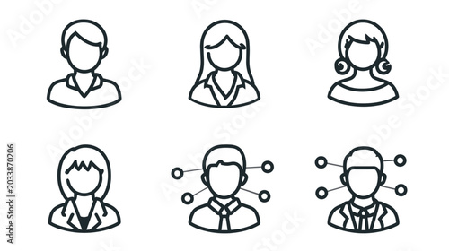 Tableau sur toile Group of Business Professionals Engaging in Collaborative Teamwork and Innovativ