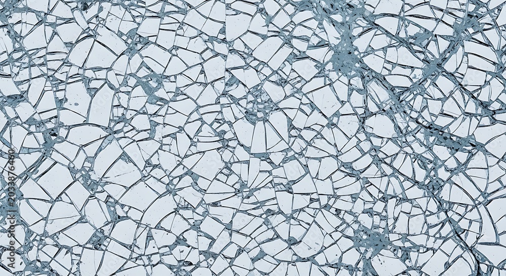 Obraz premium Cracked Ice Background Texture