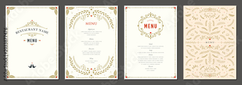 Foto Wedding and restaurant menu