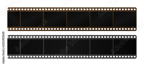 Fotografie 35mm Negative Film Strip Frame Template