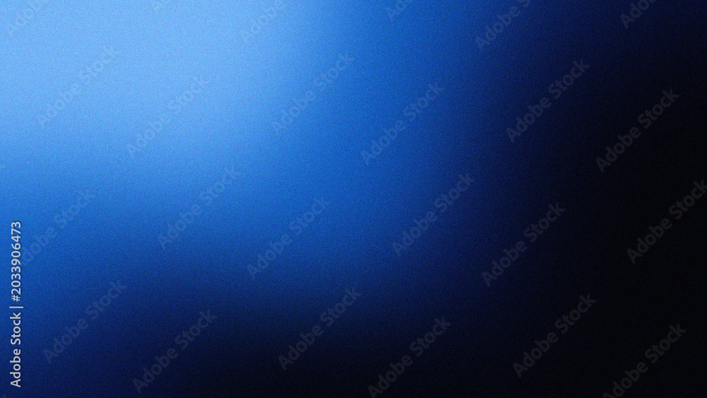 Obraz premium Abstract Dark Blue and Black Gradient Background with Grainy Texture