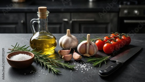Cooking Ingredients Layout