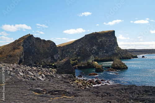 Fotografie Rocher islandais