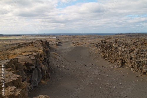Foto Crevasse islandaise