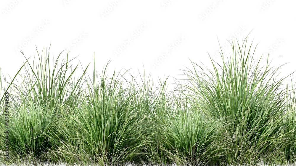 Fototapeta premium grass isolated on white background High-resolution image
