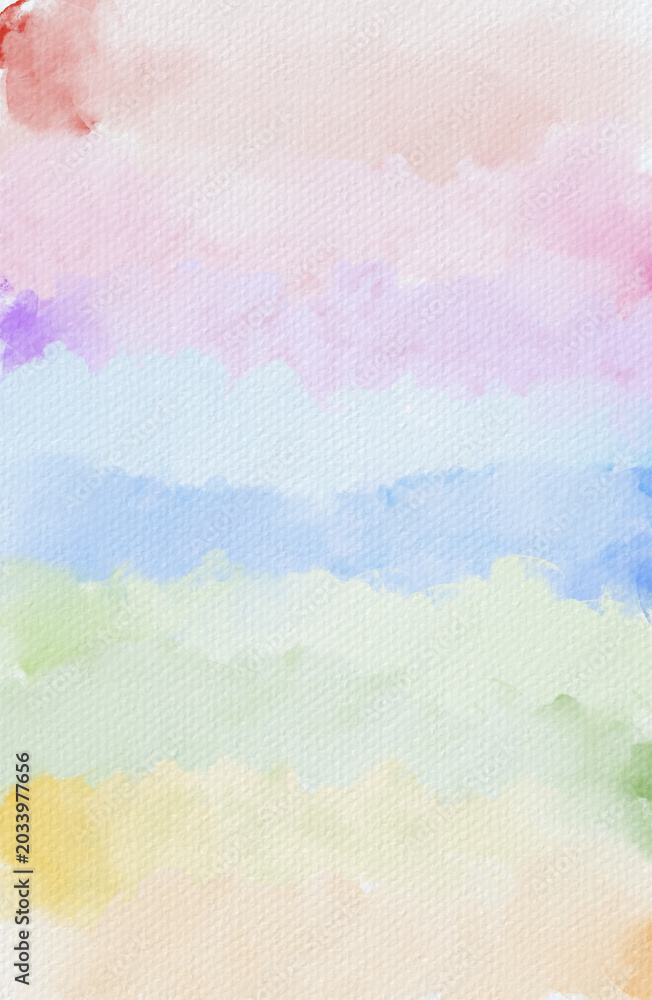 Fototapeta premium watercolor colorful paint splash background