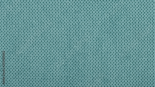 Close-up texture of Blue upholstery fabric with fine weave