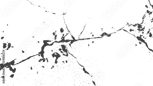 Photos Black fracture crack line damage texture
