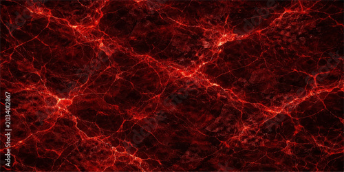 Bild auf Leinwand Red abstract background with alpha channel featuring a fiery orange lava explosi