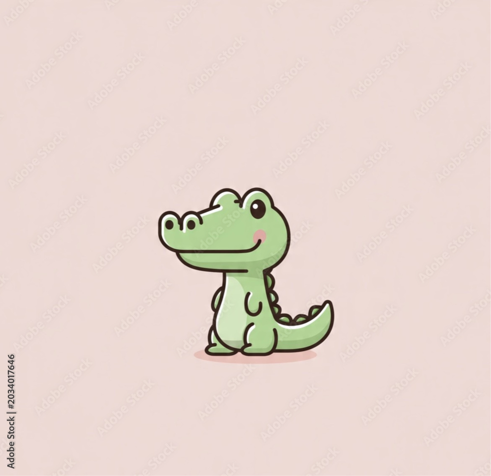 Fototapeta premium Crocodile icon