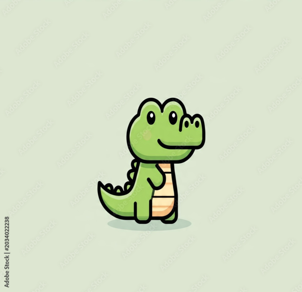 Obraz premium Crocodile icon
