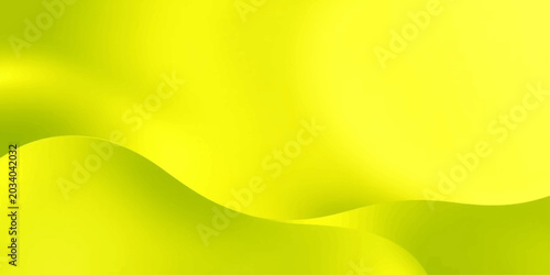 Fotografie A smooth, flowing wave of vibrant yellow abstract art creates a sense of modern dynamism and energetic motion, perfect for graphic design projects