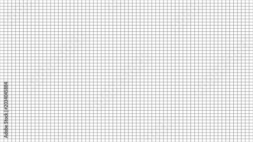 Seamless blueprint graph paper grid background texture with thin gray lines