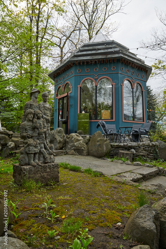 Russia. North Ossetia. Vladikavkaz. Kosta Khetagurov Park. Bay-Gora
