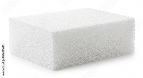 white melamine foam cleaning sponge block
