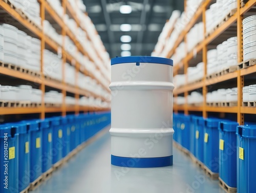 Refillable container system concept in clean store environment