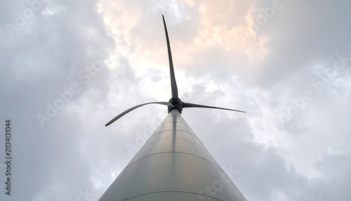 Wind turbine renewable energy power generation.