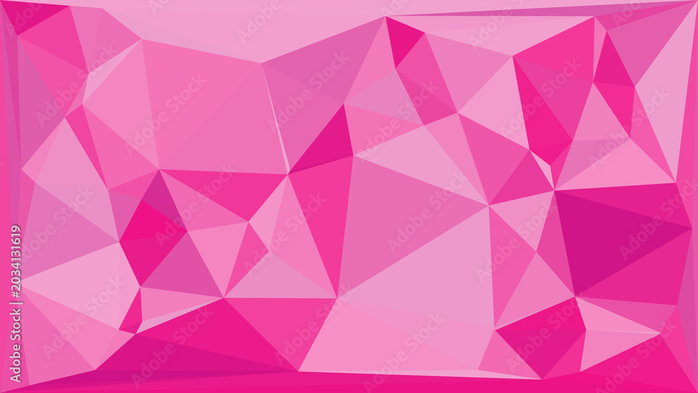 Fototapeta premium Abstract geometric pink color background