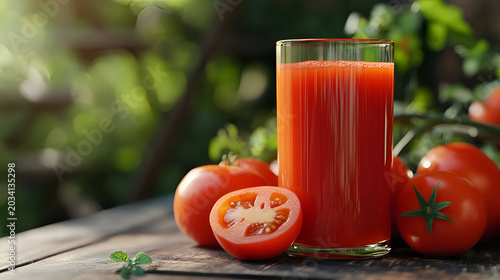fresh tomato juice