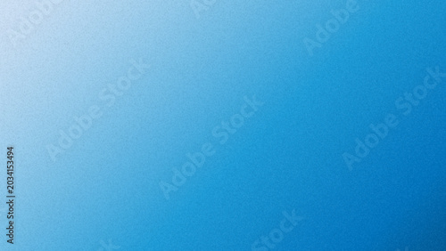 Принти на полотні Grainy blue gradient vector background showcases a soft transition from light cyan to deep azure tones, providing a textured and atmospheric surface for digital projects