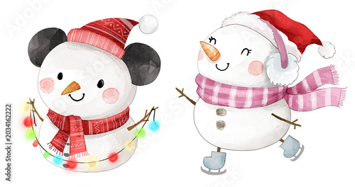 Photos Snow man