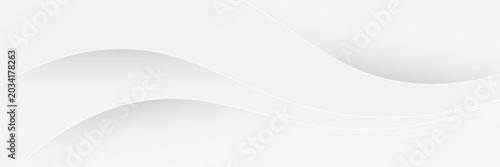 Bilde på lerret Abstract white and gray background