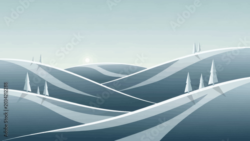 Fotografija White sailboats gracefully navigating the vast undulating ocean waves