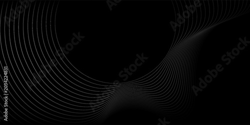 Foto Black abstract background design