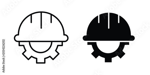 Tableau sur toile Construction icon design, design element set.