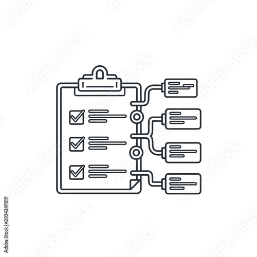Professional Business Growth and Financial Success Concept Vector Illustration