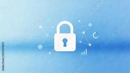 Security lock with network connections