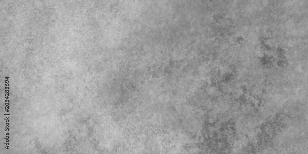 Fototapeta premium White cement wall background Cement wall surface painted white. Explosion of powder particles white and black old grunge texture design. cracks dirty cement floor Concrete wall grunge background .