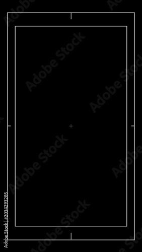 Vertical Safe Zone Overlay for Shorts, Reels and Social Media Videos, Transparent Title Safe and Action Safe Frame for Mobile Editing and Creator Content Production