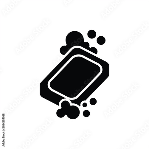 Soap icon. Hand Soap Vector Illustration for web design. Isolated on white background.