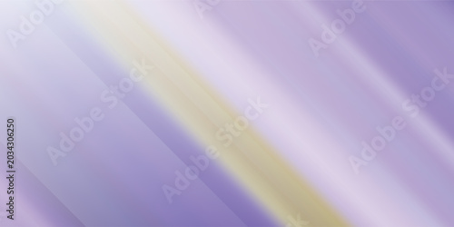 Quadro em tela Close up of purple flower petal with yellow stamen.