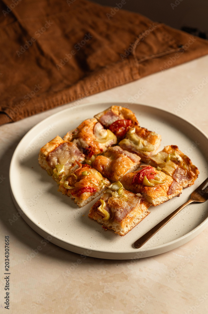 Naklejka premium pizza