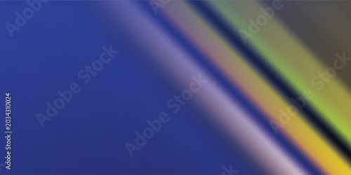 Fotografija Abstract Blue Gradient with Diagonal Light Streaks.