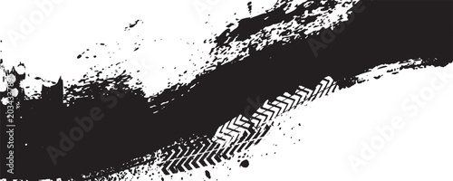 Photos Glitch distorted geometric shape