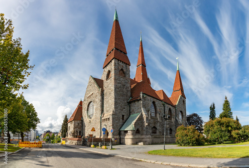 Konstfotografi Tampere Cathedral