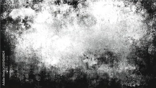 Foto Abstract monochrome grunge texture overlay with distressed concrete effect, conv
