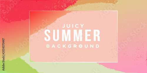 Summer gradient background vibrant watercolor texture with blended colors