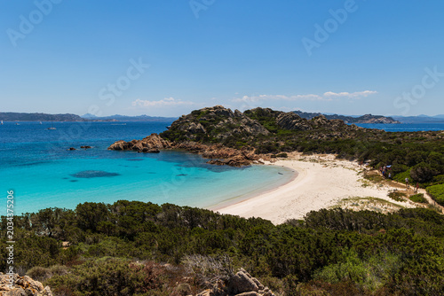 Spiaggia rosa di Budelli. Arcipelago della Maddalena, Sardegna
