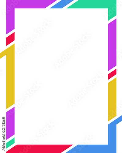 vector frame for any text with paper clip