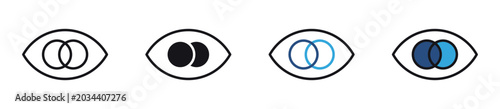 Photos Color Blindness  Icon Set
