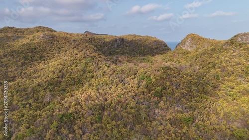 Aerial Drone View Of Sam Phraya Beach Thailand
Aerial drone footage of fishing boats near Sam Phraya Beach coastline in Thailand on 19 May 2026.
