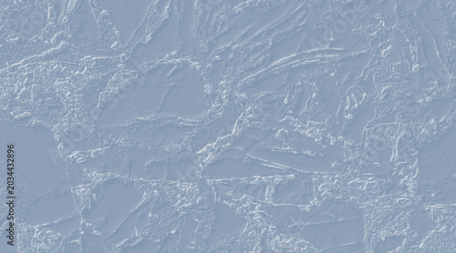Cuadro en lienzo Seamless Abstract textured background with a cool blue tone, resembling cracked ice or a frozen surface