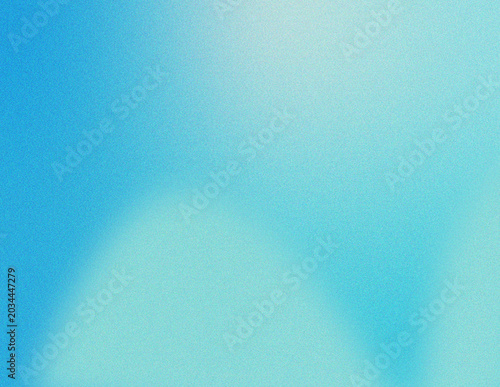 Abstract light blue grainy gradient background with soft texture and cool color tones