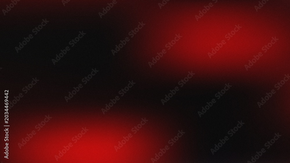 Obraz premium Abstract dark red and black textured background with film grain and soft light leaks
